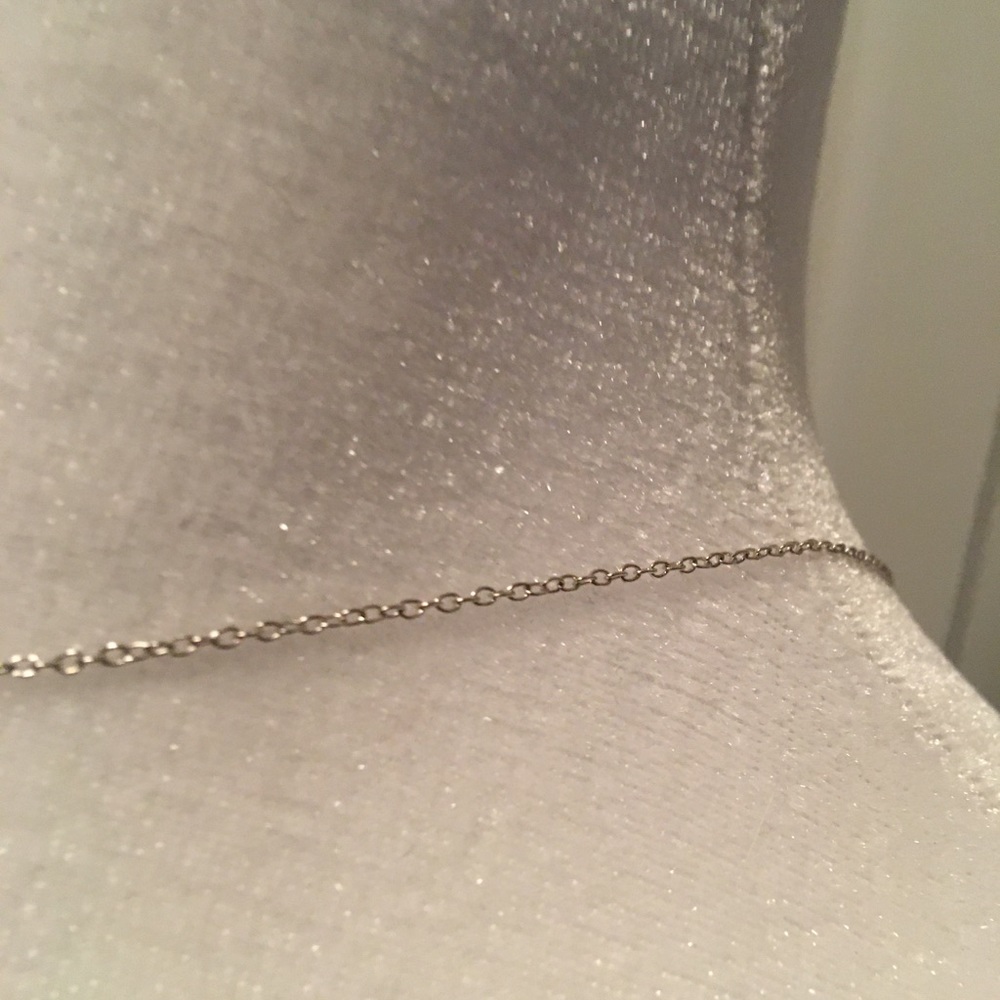 EVERLY JEWELRY AUTHENTIC GENUINE AQUAMARINE/DIAMOND (925) NECKLACE - Picture 8 of 15